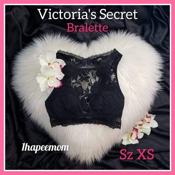 Victoria's Secret Bra Bralette Black Lace Sz Sm - Picture 7 of 7